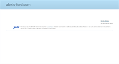 Desktop Screenshot of alexis-ford.com